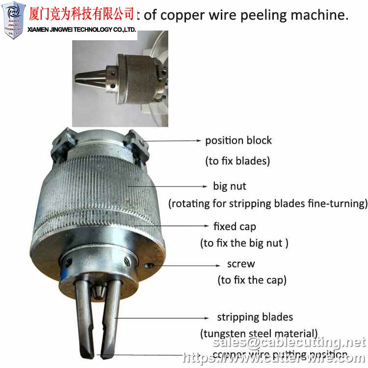 Enamel Copper Wire Stripping Machine WPM6P