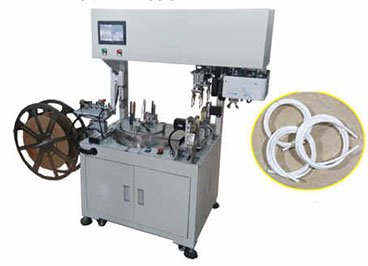 How to operate Automatic tube cutting winding and tying machine