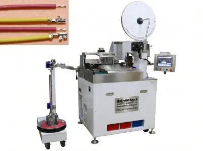 Automatic Wire Cut Strip Crimp Tinning Machine 501S