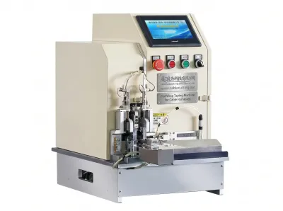 Automatic Flat Wrap Taping Machine for Cable Harnesses WPM-6-12 - Tape Winding Machine