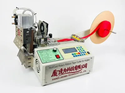 Hot/Cold Rotary Ribbon Tape Cutter for Angles WPM-919X - Tape Cutting Machine