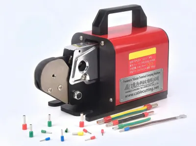 Pneumatic Tubular Terminal Crimping Machine for 0.08-10mm² Wires T6-4 - Portable Crimping Tools