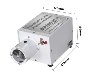 Semi-Automatic Pneumatic Electric Wire Stripping & Twisting Machine WPM-200 - Single Wire Stripper Twister