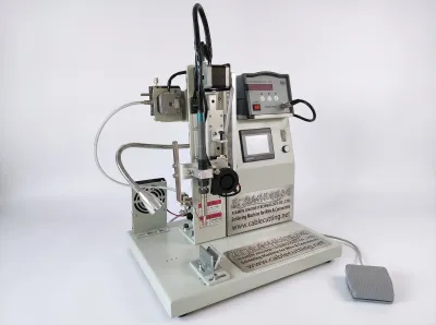 Semi-Automatic Soldering Machine for Wire & Connectors WPM-141 - Automatic Soldering Machine