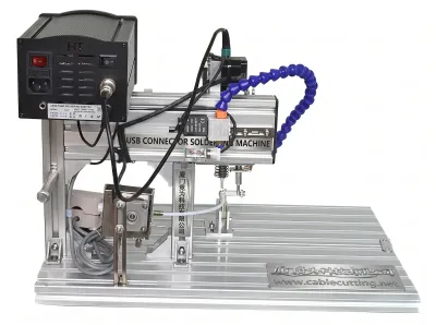 Semi-Automatic USB Connector Soldering Machine 205H - Automatic Soldering Machine