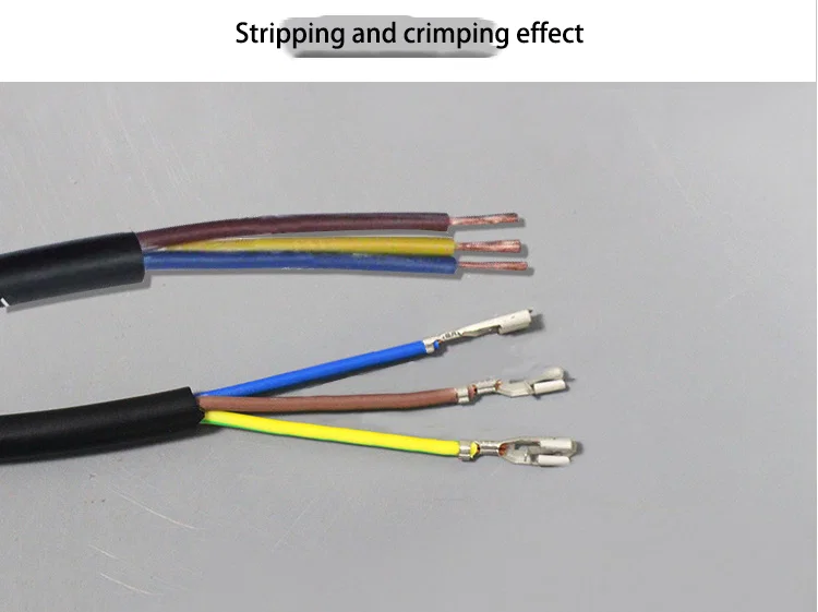 Wire stripping crimping machine, Dc Terminal Crimping Machine, Ac Terminal Crimping Cable Stripping Machine