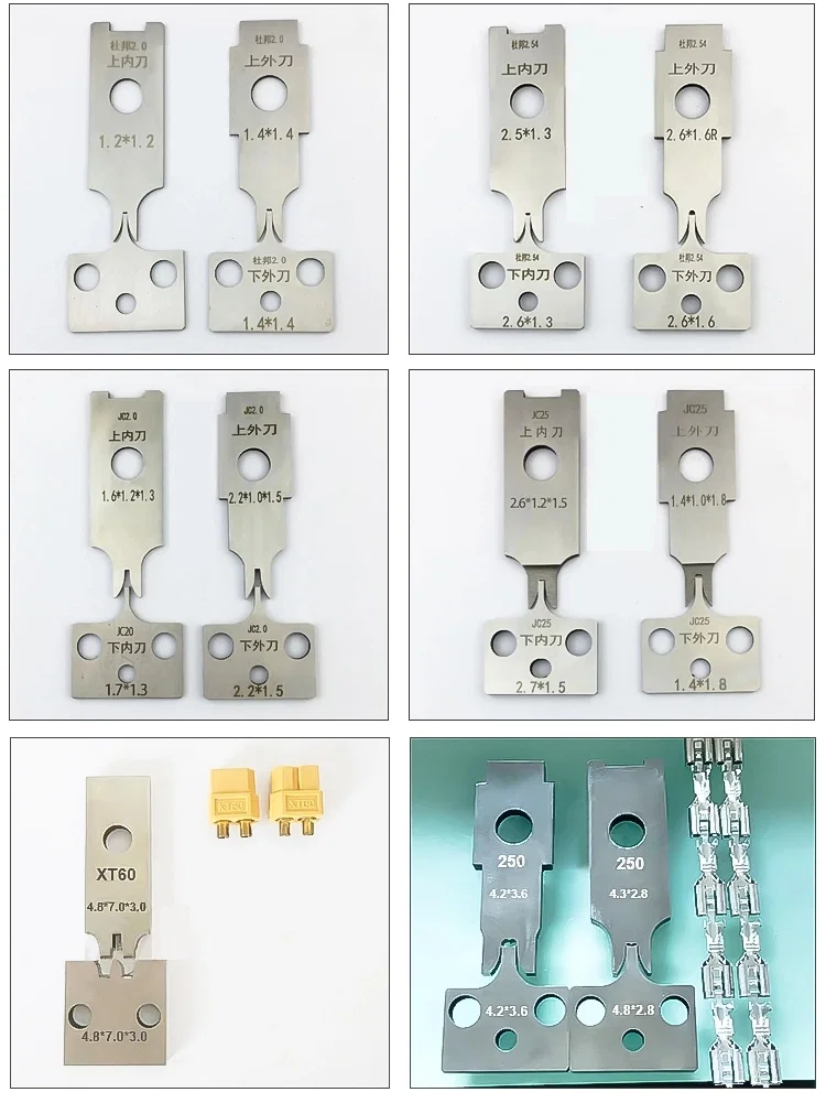 OTP Tungsten steel blade for Terminal crimping machine, Terminal machine blade, OTP blade, Wire Strip And Crimp Machine Dies,Assembly Knife For Crimp Machine,Crimping Knife