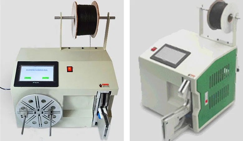 Automatic wire winding machine, wire binding machine, coil binding machine