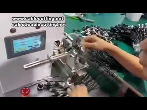 Wire folding and labeling machine, labeling machine, round tube liquid eyewirer data wire folding