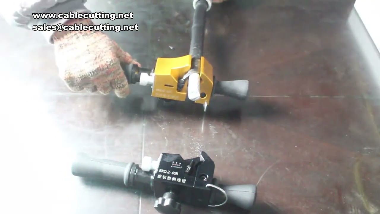 2706050mm Handheld Multifunctional Wire Stripper for 40mm High Voltage cable stripping nippers