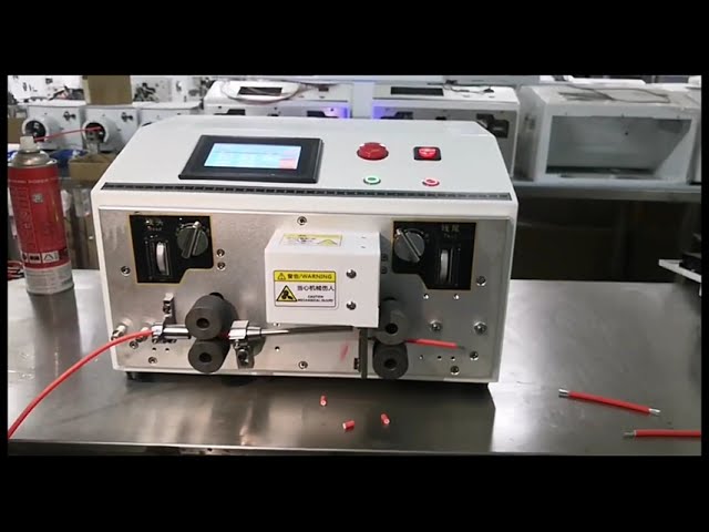 Automatic Pneumatic Multi core Jacket Sheath Cable Wire Stripper Cutter Machine Factory