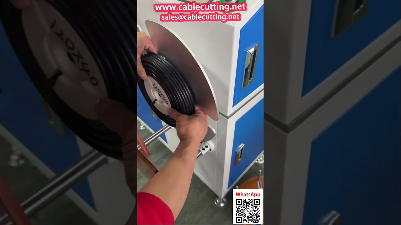 Automatic Coiling and Counting Machine - Large to Small Roll Split Rewinding