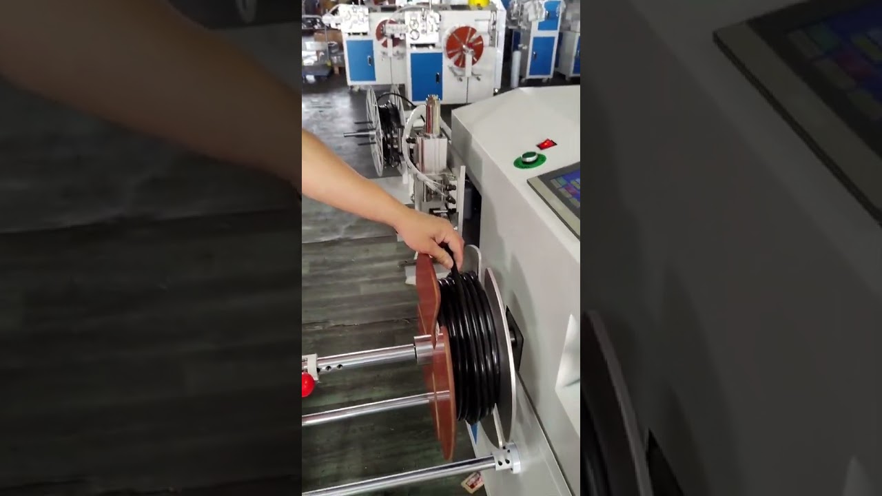 Versatile Pipe Coiler Fast Coiling, Precise Cutting & Stable Bundling for Various Pipe Diameters