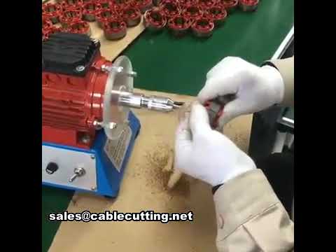 copper wire enamel remover machine copper wire cable peeling machine WPM-02A