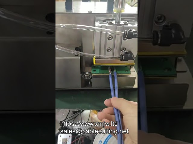 Low Price Network Cable Untwisting Straightening Machine High Efficiently Rubbing The Cable Cores Ma