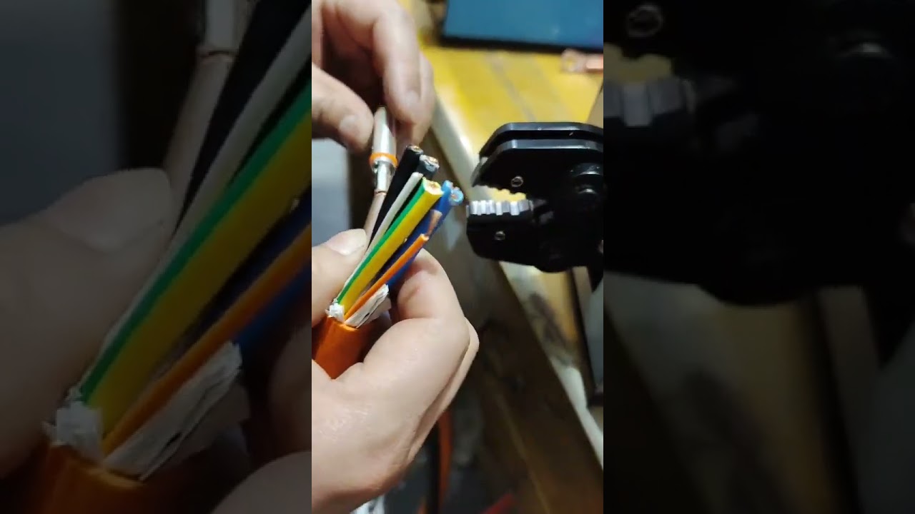 Pneumatic Crimping Solution for New Energy Vehicle Connectors | Factory Automation Machine