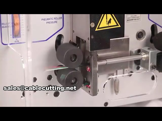 Double Layer Round Sheath Wire Stripping and Cutting Machine WPM-YHT-3
