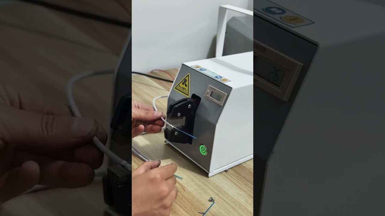 Precision Electric Wire Crimping Machine for Medical Equipment Accessories #machine #factory