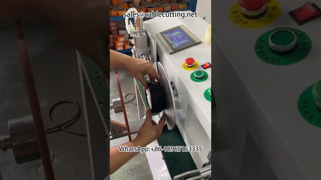 Automatic Metre Counting Row Cutting Winding and Tying Machine #Meter Counting and Winding #Wire Win
