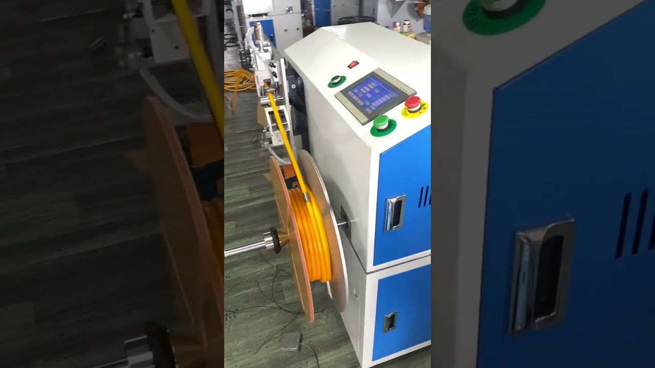 Automatic Wire Meter Counting, Sorting, Cutting, Tube Winding & Coiling All-in-One Machine for Garden