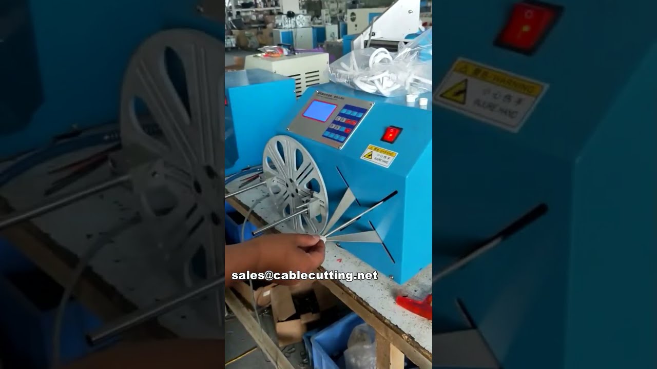 USB Data Cable, Audio Cable, Earphone Cable Winding and Tie Machine WPM-K-289