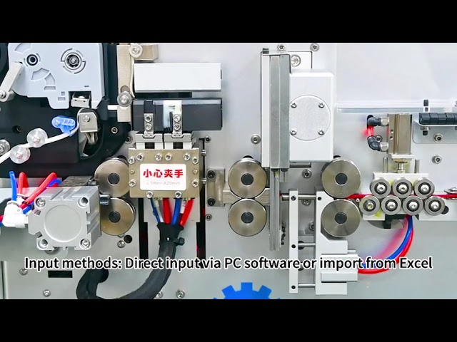 Automatic Wire Cutting, Stripping & Number Tube Thermal PrinterThreading Machine