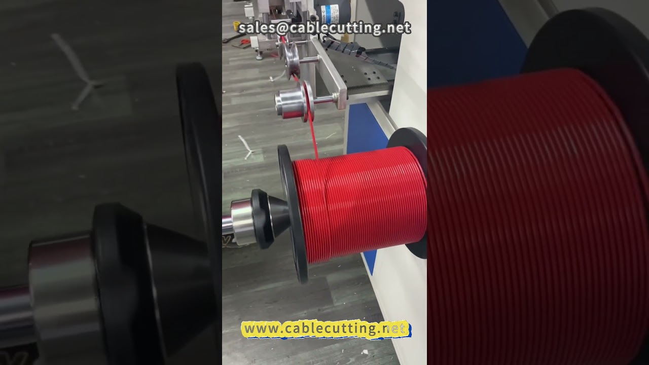 73  Wire meter winding machine # wire # harness processing # winding machine # integrated wiring