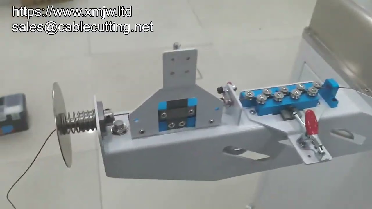 Fully Automatic Servo Motor Double Head Terminal Crimping Machine Wire Cutting Stripping Double Head