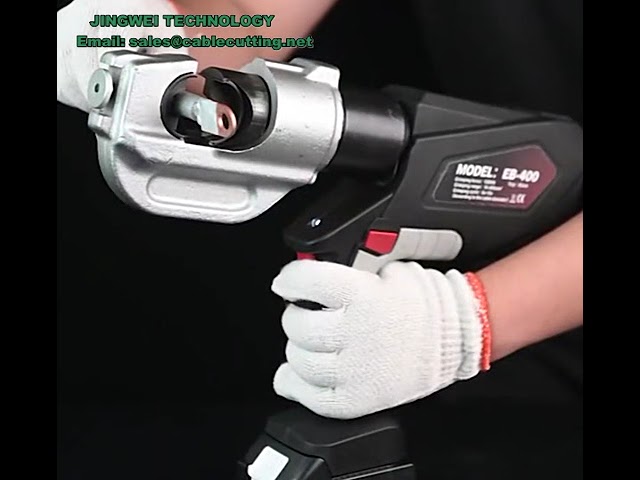 EC 400 Cordless copper and aluminum terminal crimping tools