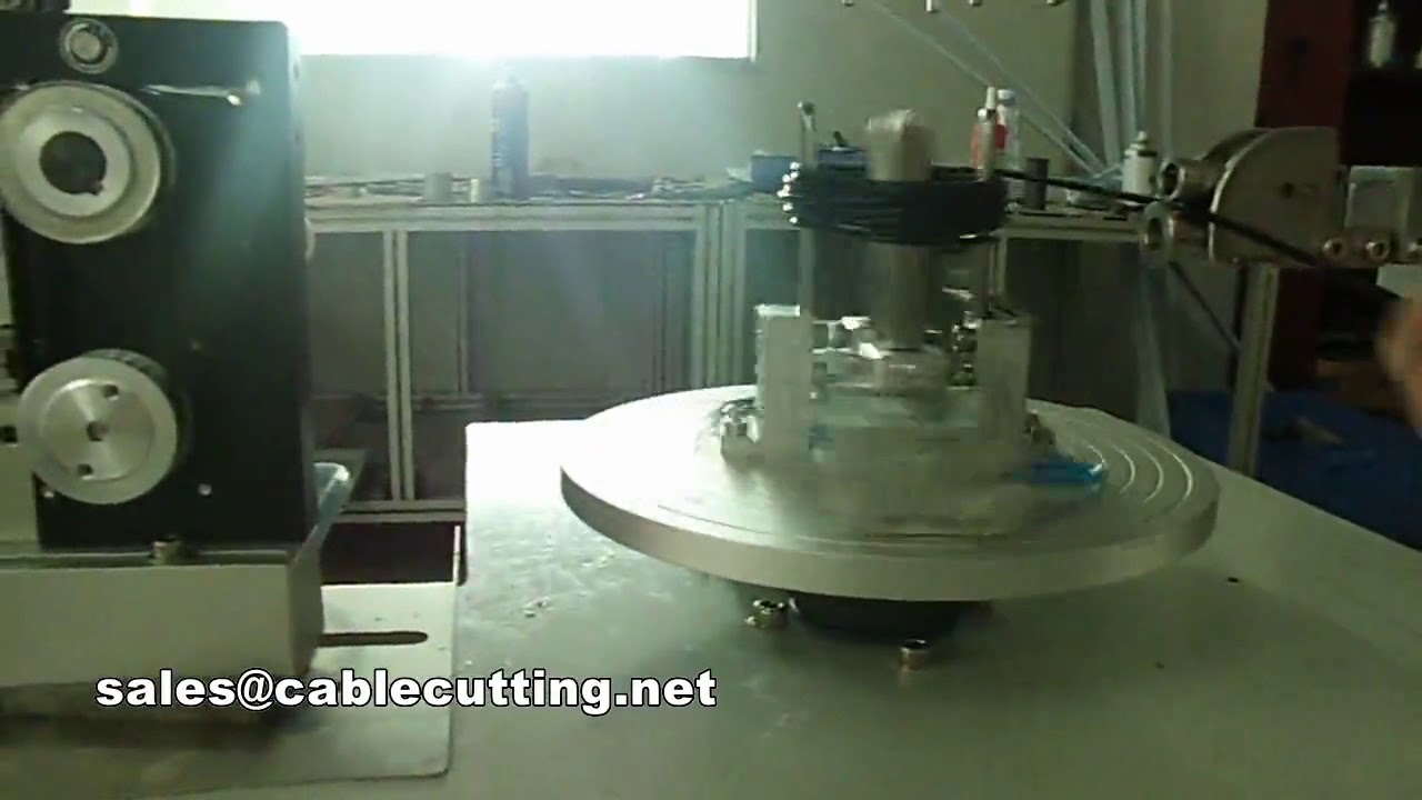 round winding and tying machine