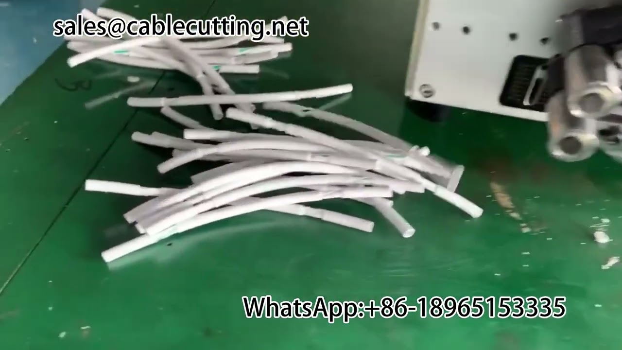 Automation equipment #harness processing wire stripping machine