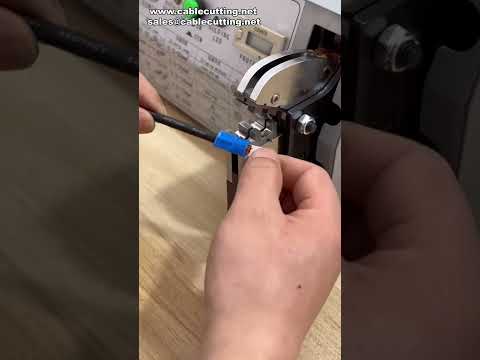 Powerful Electric Terminal Crimping Machine for Pre insulated and SC Terminals