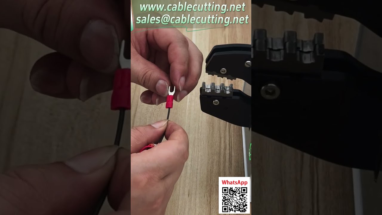 電動端子壓接機  更換客製模具壓接各類端子 #自動化設備