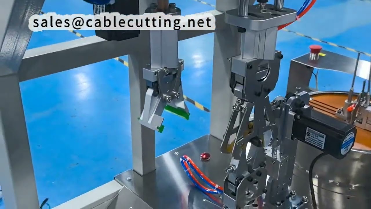 Automatic Cable Tying Machine 300mm Wire, Max 63mm Bundle Diameter   Setup OK