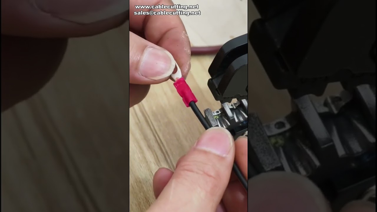 Pneumatic Terminal Crimping Machine Secondary Wire Crimping Results