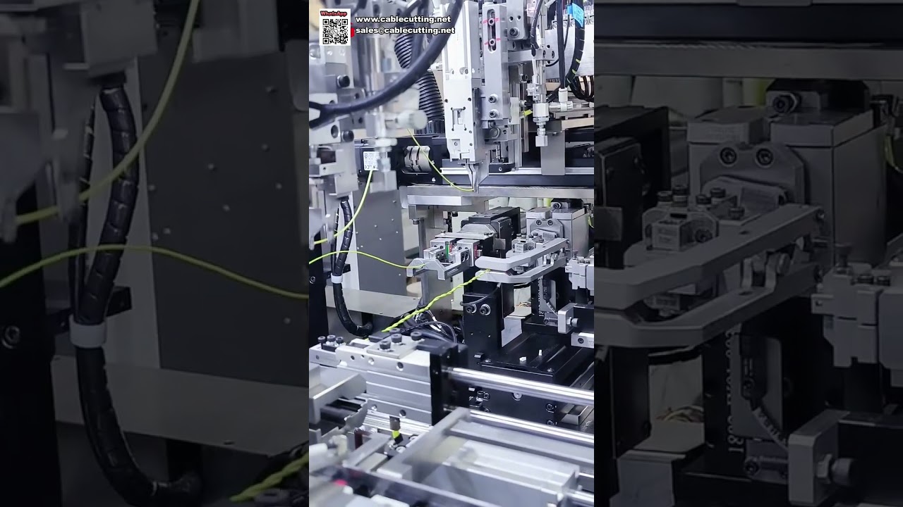 Efficient Wire Twisting Terminal Crimping and Housing Insertion Integrated Machine - Shorts