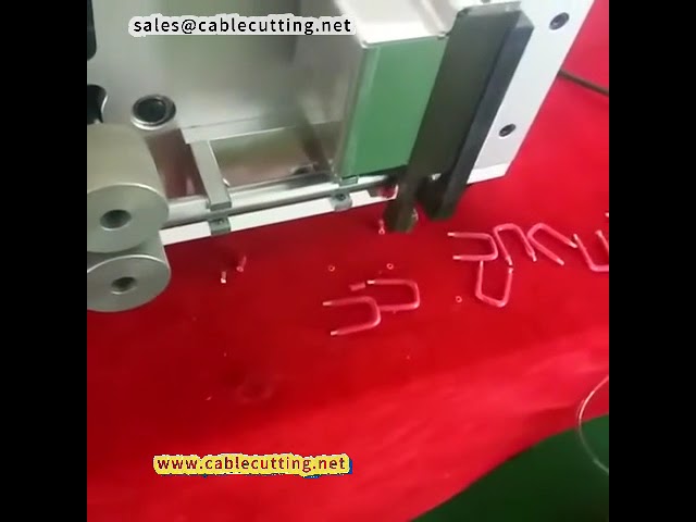Automatic Computer Wire Stripping and Cable Bending Machine