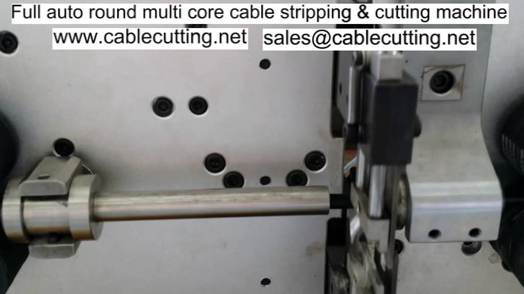 fully automatic  round multi cable cutting and stripping machine (Model:WPM-99)