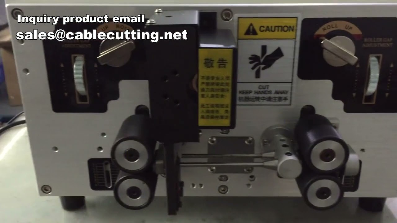 Double Wire Stripping and Cutting Machine for Industrial Automation