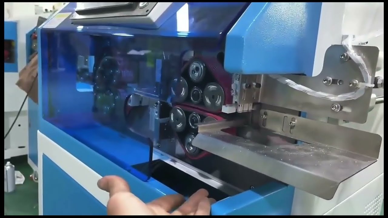 Electric Automatic Wire Stripper Round Sheathed Cable Cutting Stripping Machine