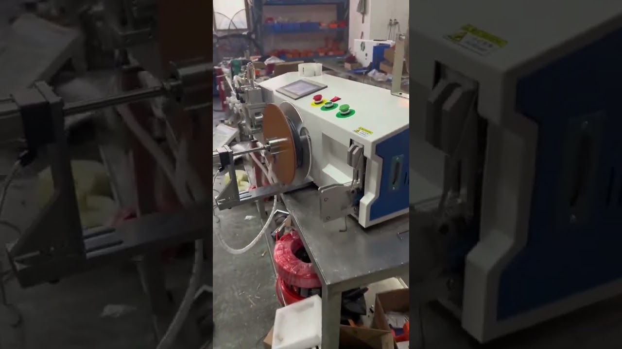 Tabletop Metering Wire Winding & Tying Machine Precise, Efficient & Space Saving #factory #machine