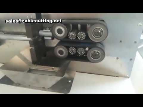 Sheathed cable inside and outside peeling Stripping machine