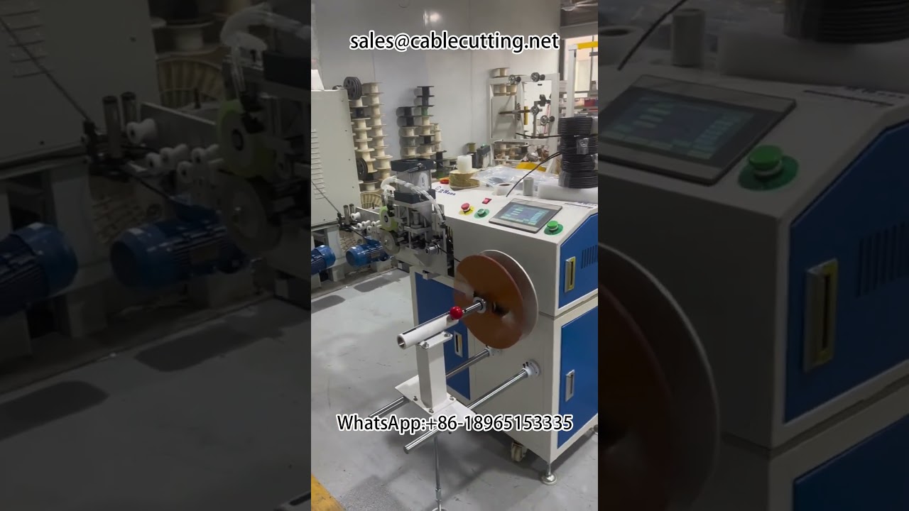 Meter counting and winding machine, large reel and small reel, meter counting, winding, cutting and