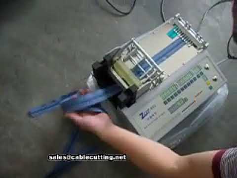 Etal plastic zipper cutting machine