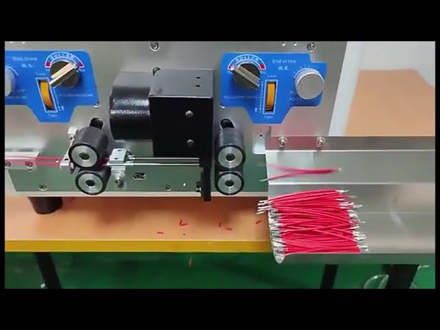 Automatic Cable Bending Stripping Cutting Machine|  Coaxial Cable Stripping Machine