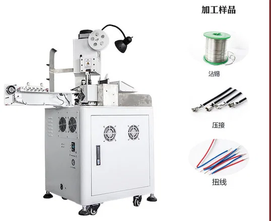fully automatic wire stripping and terminal crimping machine WPM-151T