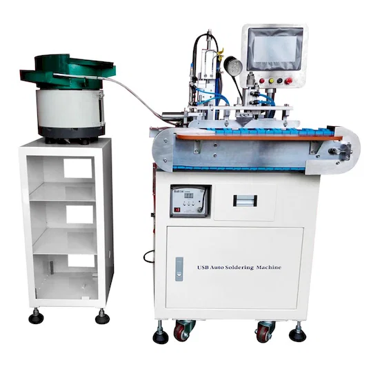 Automatic USB Type-C Cable Soldering Machine