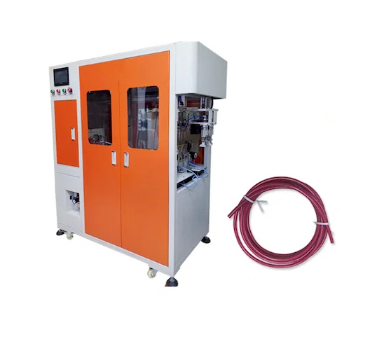 Automatic Wire Cutting, Coiling, and Twist Tie Machine